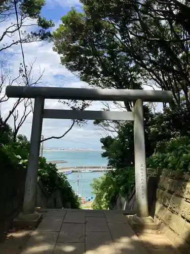 酒列磯前神社の鳥居