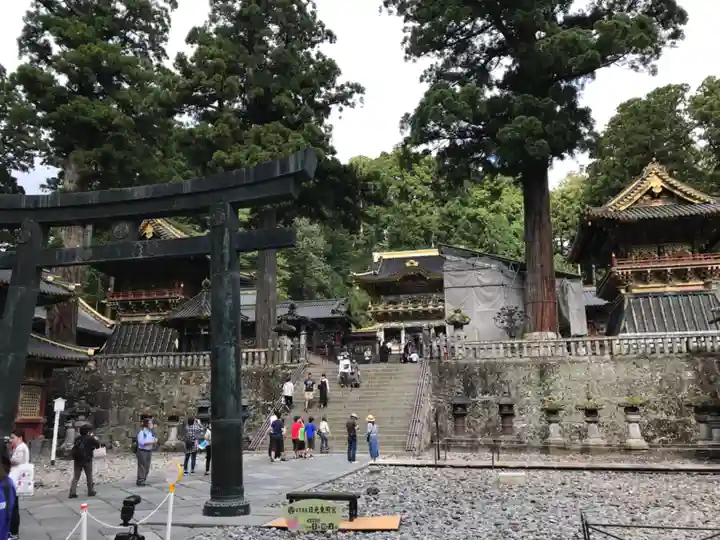 日光東照宮の鳥居