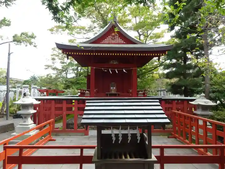 旗上弁財天社の本殿・本堂