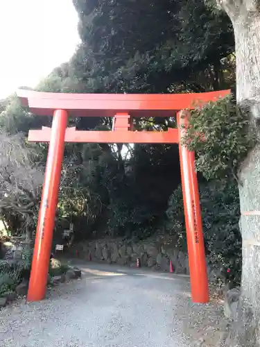 伊豆山神社の鳥居