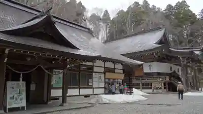 戸隠神社中社の本殿・本堂