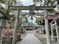 多摩川浅間神社の鳥居
