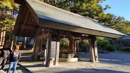 北海道神宮の手水