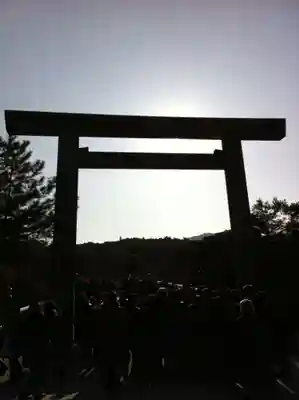 伊勢神宮外宮(豊受大神宮)の鳥居