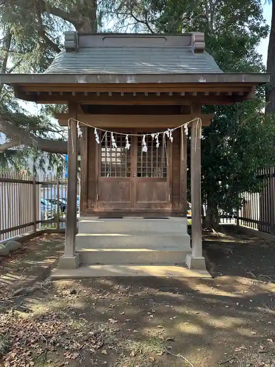和光郵便局横の神社(埼玉県)