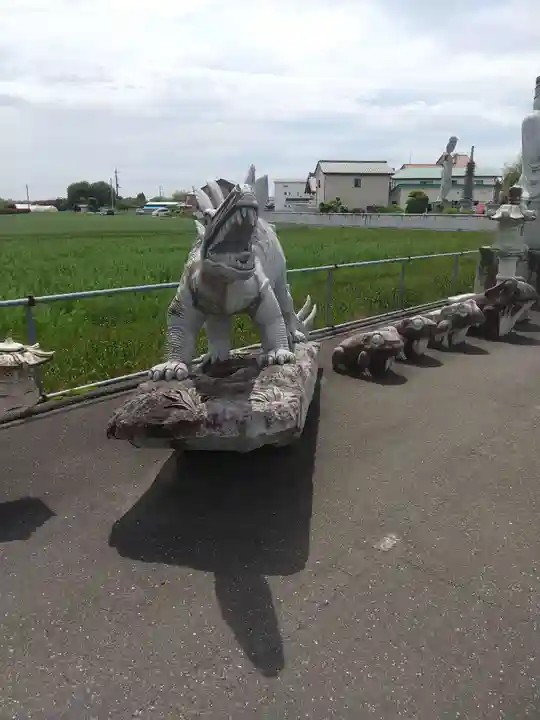 前橋厄除大師 蓮花院の像