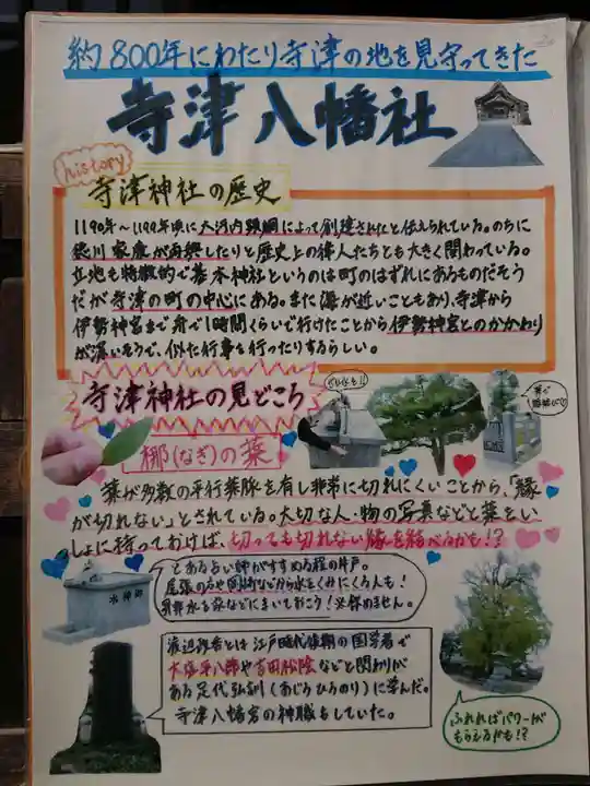 八幡社(寺津八幡社)の歴史