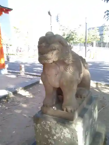 葛飾八幡宮の狛犬