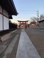 結城諏訪神社の鳥居