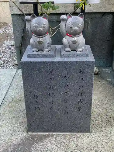 今戸神社の狛犬