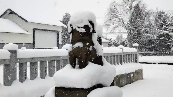 美瑛神社の狛犬