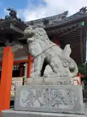 高塚熊野神社の狛犬