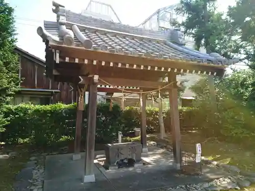 石作神社の手水舎