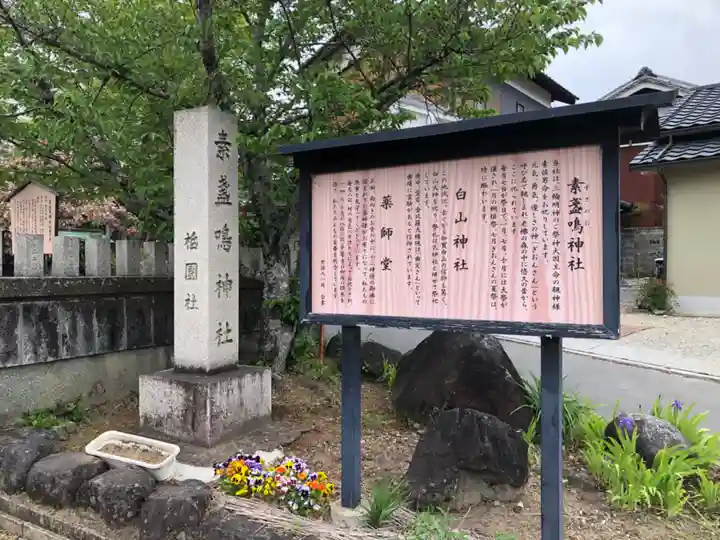 素戔嗚神社(大神神社境外末社)の歴史