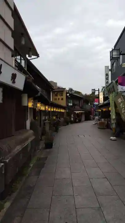 題経寺(柴又帝釈天)の周辺