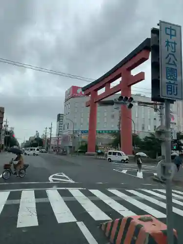 豊國神社の鳥居