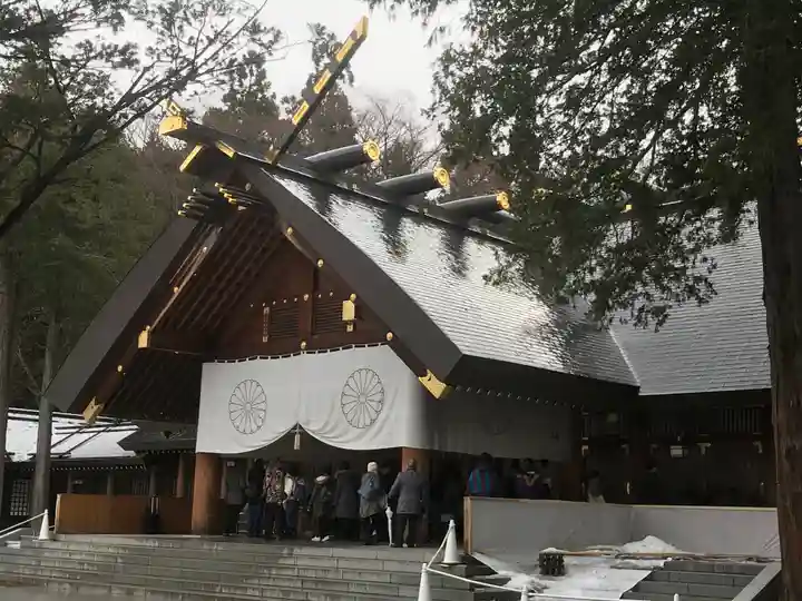 北海道神宮の本殿・本堂