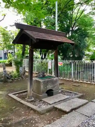 浮島稲荷神社の手水舎