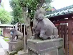 牛嶋神社の狛犬