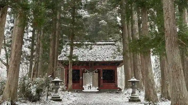 戸隠神社奥社の山門・神門