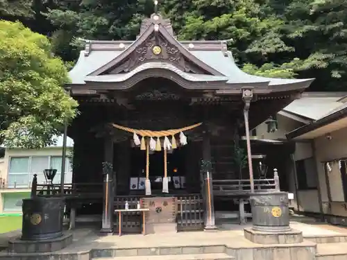 根岸八幡神社の本殿・本堂