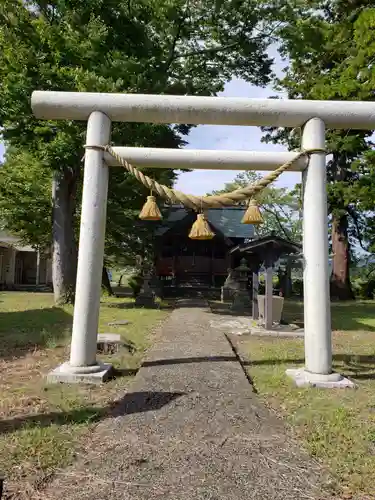 白山神社の鳥居