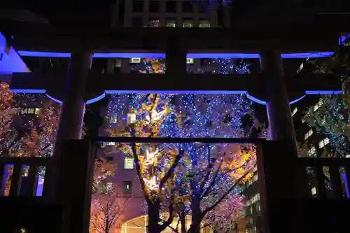 難波神社の山門