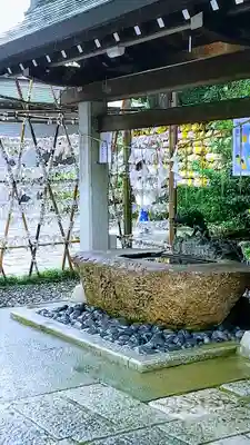 菊田神社の手水舎