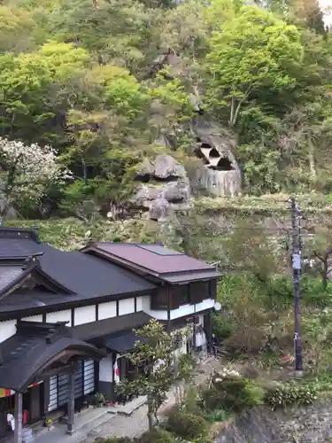 宝珠山 立石寺の景色