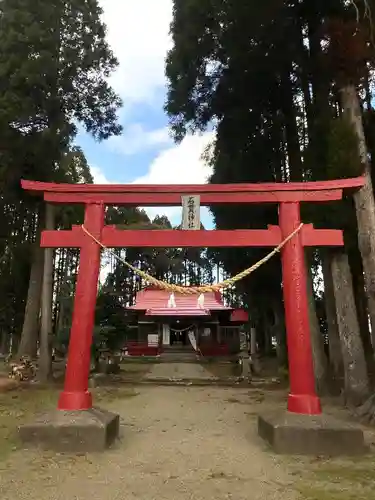 石貫神社の鳥居