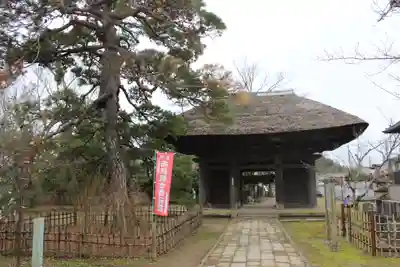 滑河山龍正院の山門・神門