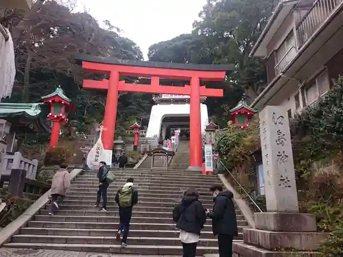 江島神社の鳥居