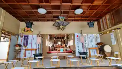 奈井江神社の本殿・本堂