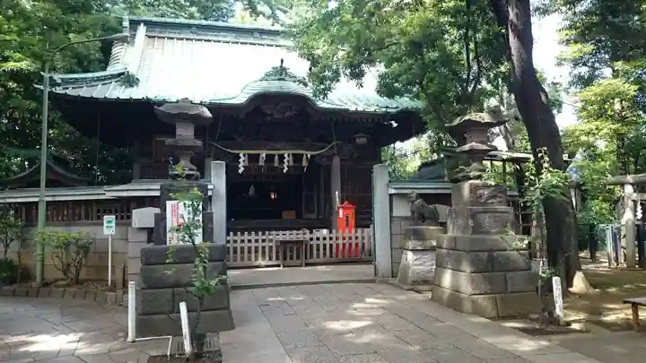 戸越八幡神社の本殿・本堂
