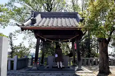 八幡社 (堤町)の手水舎