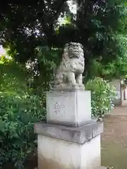 新井天神北野神社の狛犬