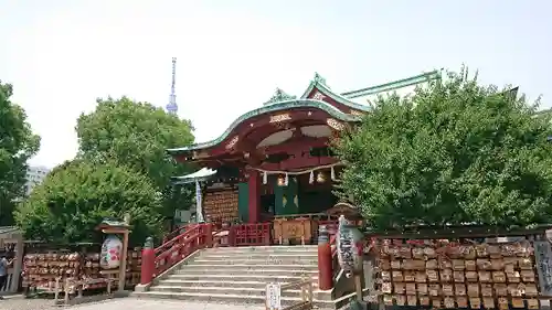 亀戸天神社の本殿・本堂