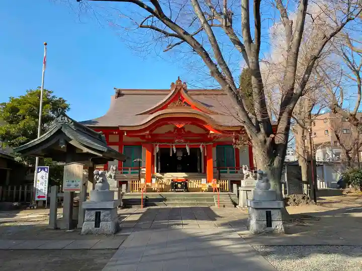 戸部杉山神社の本殿・本堂