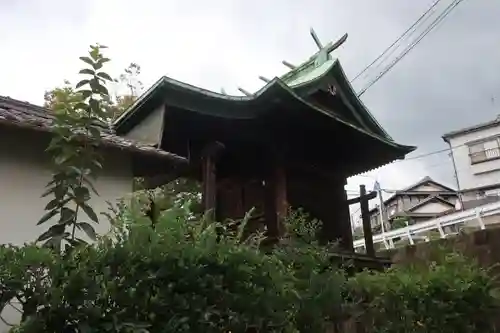 平原神社の本殿・本堂