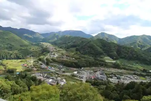 宝珠山 立石寺の景色