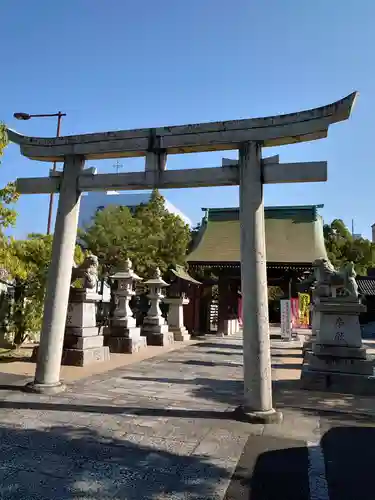 賀茂神社天満宮の鳥居