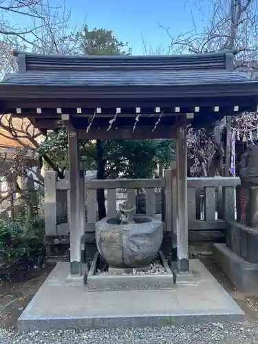 牛天神北野神社の手水舎