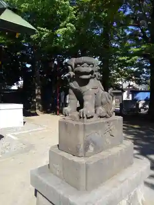 上小松天祖神社の狛犬