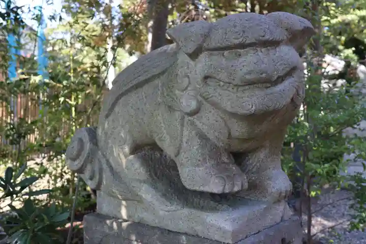 菊田神社の狛犬