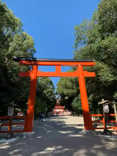 賀茂御祖神社（下鴨神社）の鳥居