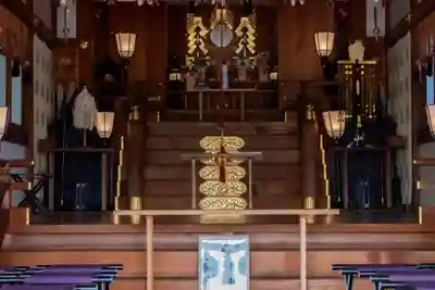 龍口明神社の本殿・本堂