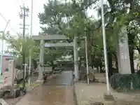 神明社(城屋敷神明社)の鳥居