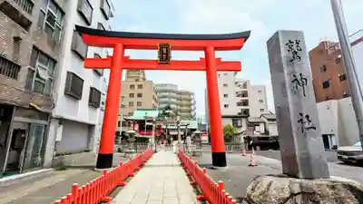 鷲神社の鳥居