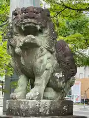 針綱神社の狛犬