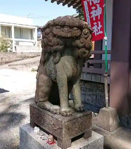 中川八幡神社の狛犬